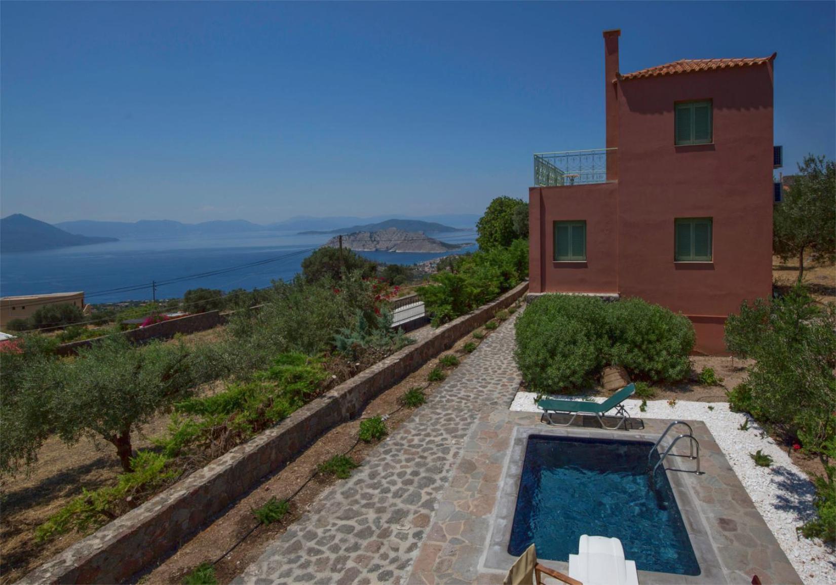 Aegina Colors Villa Sfentouri Kültér fotó