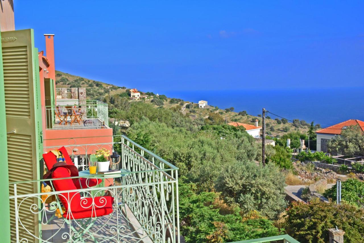 Aegina Colors Villa Sfentouri Kültér fotó